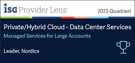 ISG Provider Lens - Private/Hybrid Cloud - Data Center Services - Managed Services for Large Accounts - Nordics 2023
