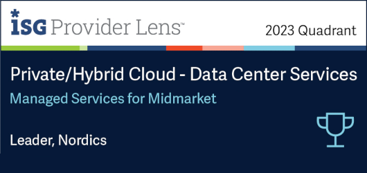 ISG Provider Lens - Private/Hybrid Cloud - Data Center Services for Midmarket Accounts - Nordics 2023