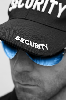 security bad-looking guy