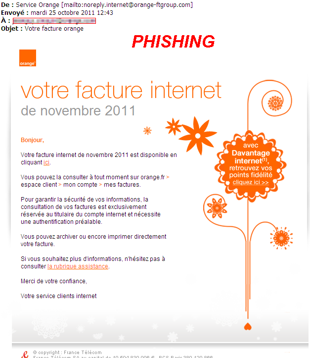 phishing orange