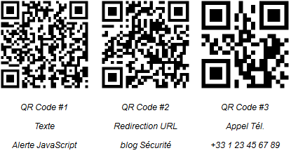 QR code example