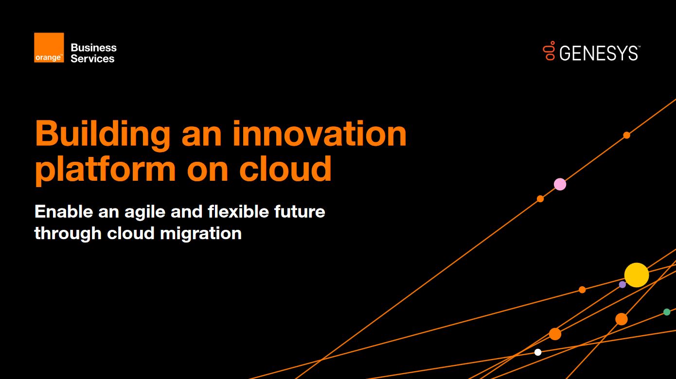 Building an innovation platform on cloud