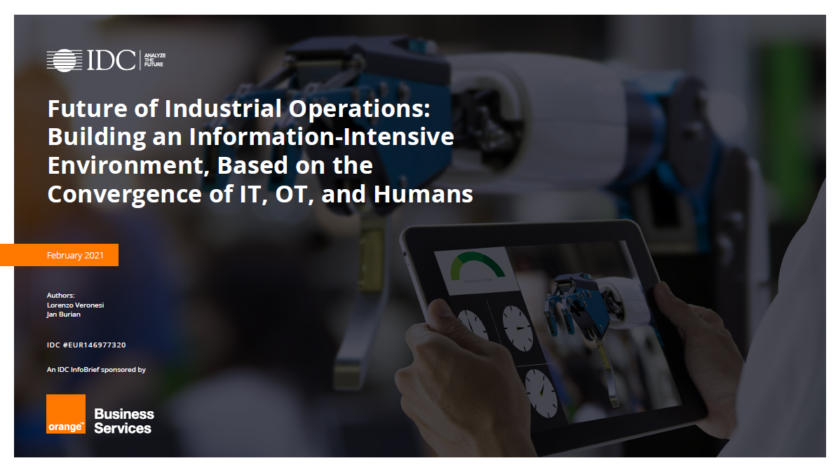 The future of industrial operations: Building an information-intensive environment