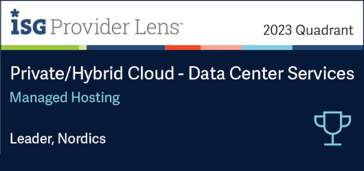 ISG Provider Lens - Private/Hybrid Cloud - Data Center Services for Managed Hosting - Nordics 2023
