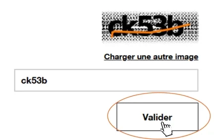 Validez votre demande